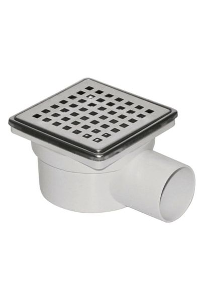 emosavm Metal Stainless Floor Strainer10x10x50
