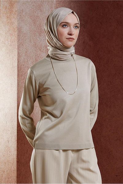 Alvina 45020 Model Pulover Tricotaj simplu