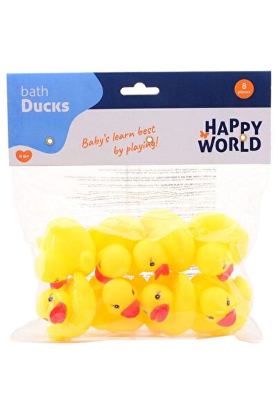 UP Int l Set 8 ratuste din cauciuc pentru baie, 5.5x5.5x4 cm