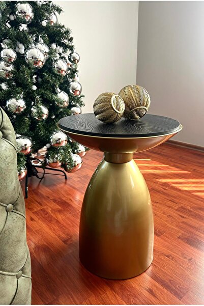 desping Bowl Modern Yan Sehpa Mantar Bohem Hareli Siyah Sunta Tabla alüminyum...