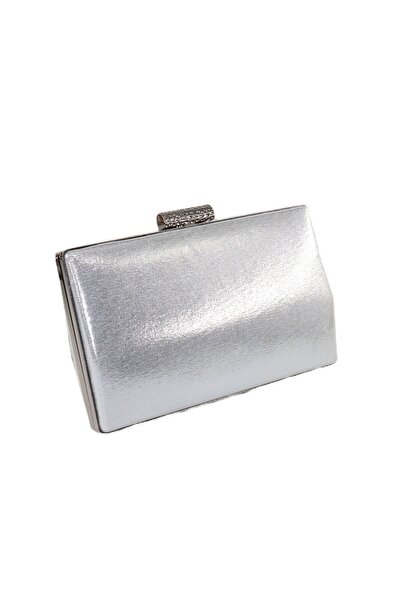 KEEBA Geantă pentru rochie de seară cu pietre argintii