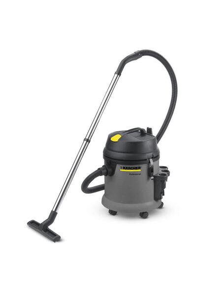 Karcher Aspirator fara sac Karcher NT 27/1 Advanced, 27 L, 1380 W (Gri/Galben)