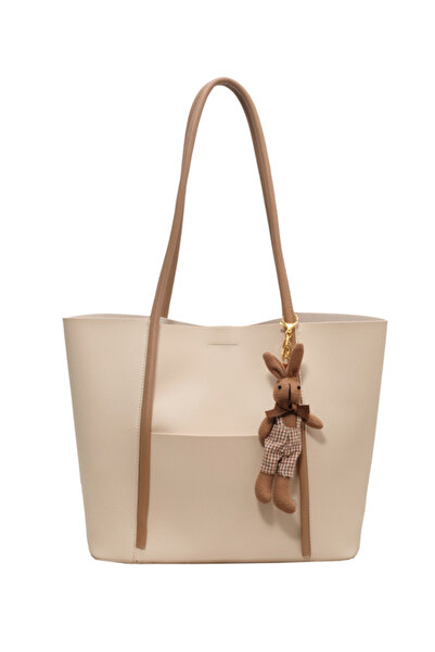 ETG حقيبة كتف ريترو كبيرة الحجم من البولي يوريثان