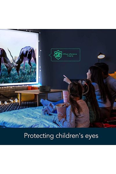 COOYA Mini Video Projector, Portable LED Projector, Home Theater Movie Projector, Support Mobile Power