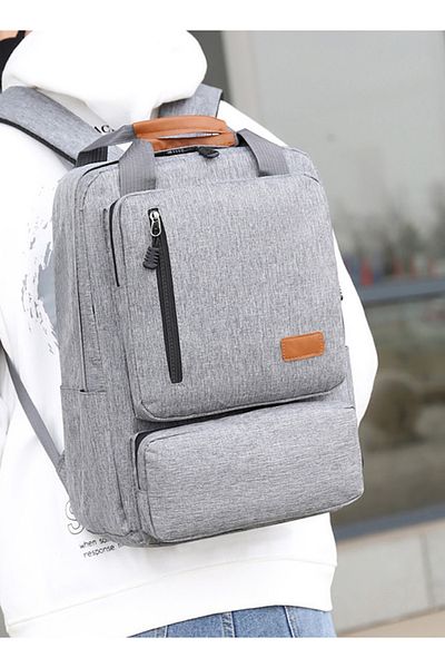sharpdo 3-Piece Classic Commute Oxford Waterproof Large Capacity Men's Backpack for Working Travel