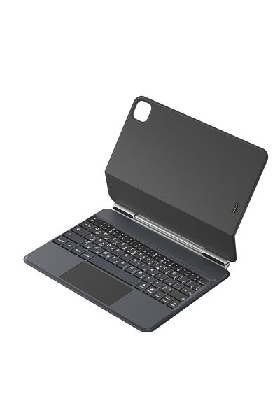 FlashHawk Arabic English Wireless Magic Keyboard,Connect Through Contacts,No Bluetooth Required