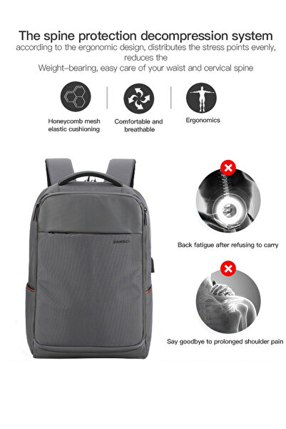 ETG Business Office USB Backpack