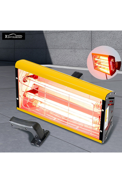 choice2 110V US 2000W Infrared Paint Curing Lamp Handheld Shortwave Infrared ...