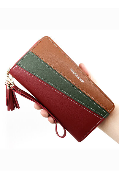 ETG Ladies Wallet Clutch Card Bag Mobile Phone Bag Multi-function Bag 19*10*3cm