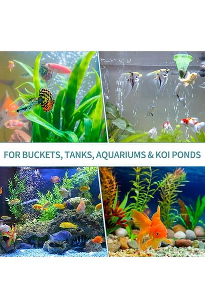 COOYA 6 Pieces Airstone Air Diffuser for Hydroponics, Aquarium Accessories, For Aquariums, For Fish Tanks