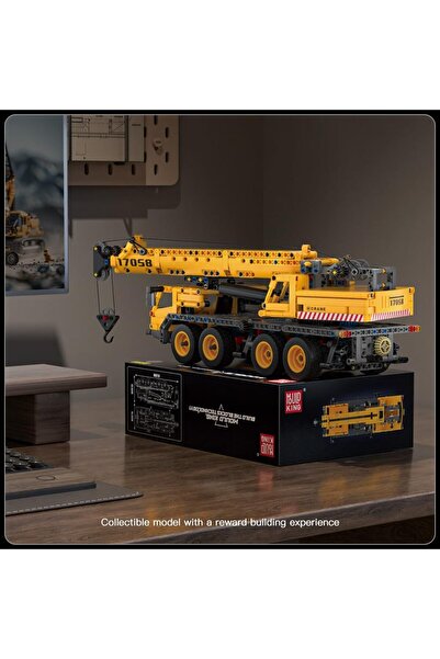 mouldking Technik 17058 Mekanik Vinç Yapı Taşları Seti, 997 Parça