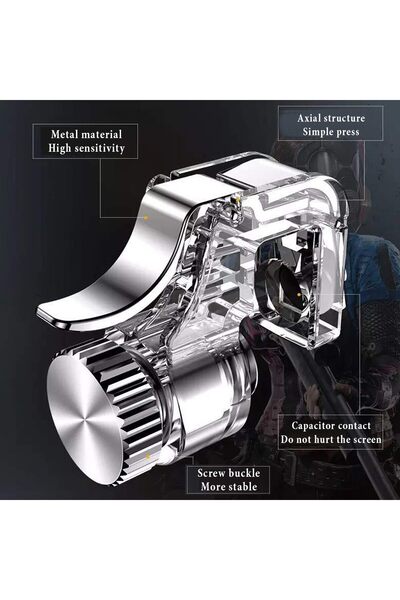 Other Metal Fortnite Smartphone Gaming Trigger L1R1 (PUBG)