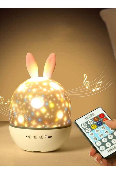 COOYA Kids Star Projector Night Light, Rechargeable, with Remote AUTO Timer Dimmable for Bedroom Decor