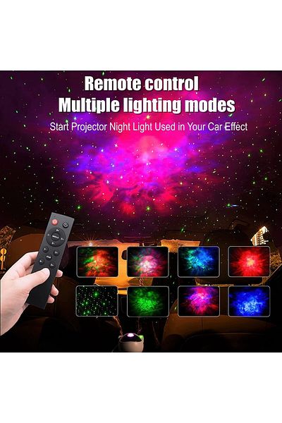 COOYA Star Projector, with Timer, Remote Control, 360°Adjustable Design, for Children Adults Baby Bedroom
