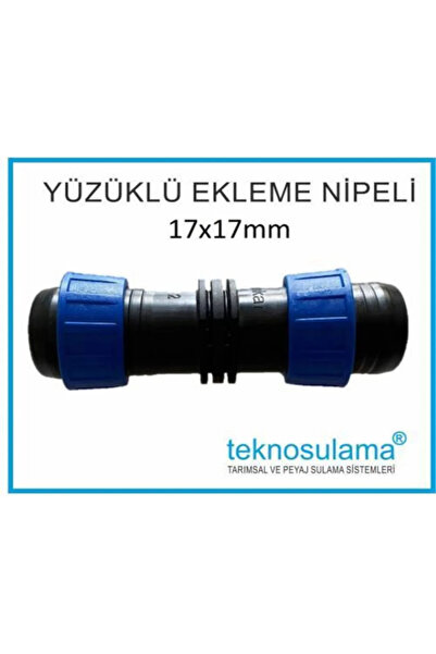 Yüzüklü Ekleme Nipeli 17x17mm 100 adet 1. Kalite
