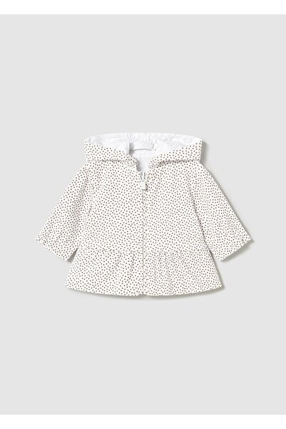 MAYORAL Newborn Baby Girl Child Double Sided Windbreaker-Dual Face Coat