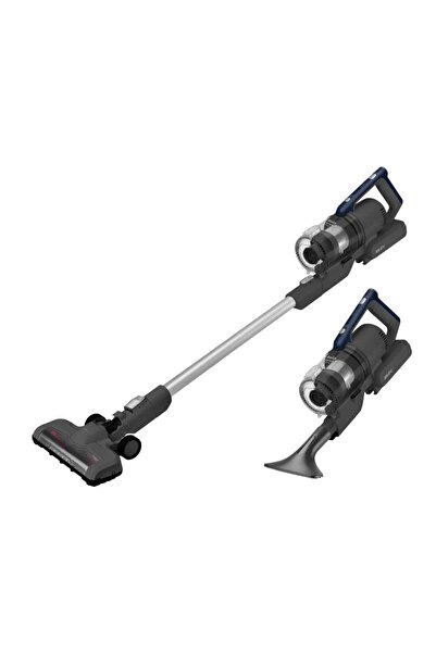 AMICA Ηλεκτρική σκούπα Amica VM 9012 Joran Turbo με όρθια λειτουργία, μπαταρία ιόντων λιθίου, 350 W, φωτισμός LED με βούρτσα (μαύρο)