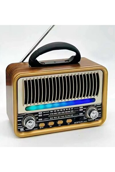 BLOMSTER Everton Rt-769 Led özelikli Solar enerjili USB Bluetooth radyo müzik...