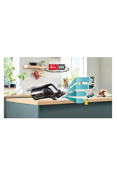 Bosch Aspirator vertical cu acumulatori BOSCH UNlimited 10 BCS1041WAC, 23.5 W, Autonomie 80 minute
