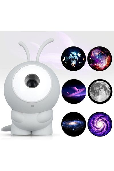 COOYA Light Projector, Sensory Lights with Ocean Wave, 360° Adjustable, Starry Night Light for Bedroom