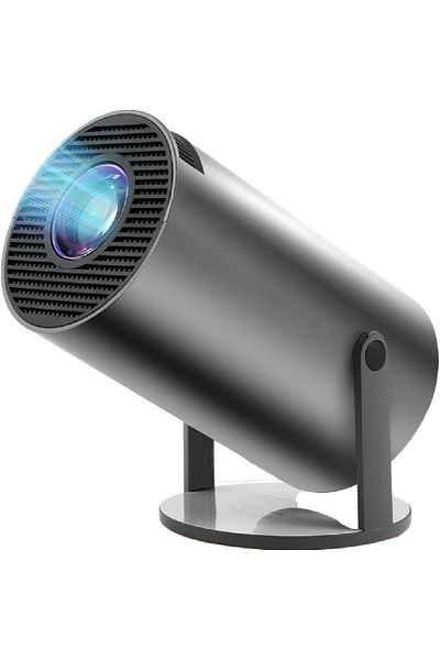 COOYA Mini Portable Projector, Projector 4K 1080P Full HD Support 8000 Lumens, 180°Rotatable Projector