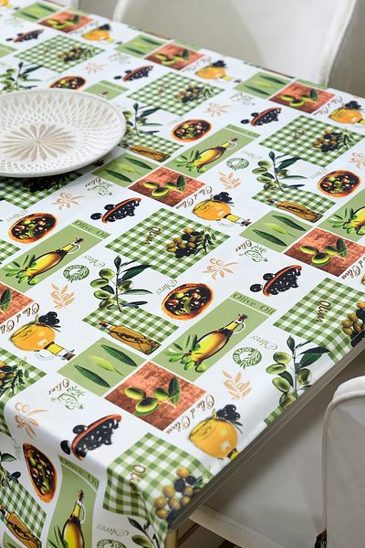 sevilya Комплект синтеровани покривки за маса и кухня - Table Cloth Yazgı