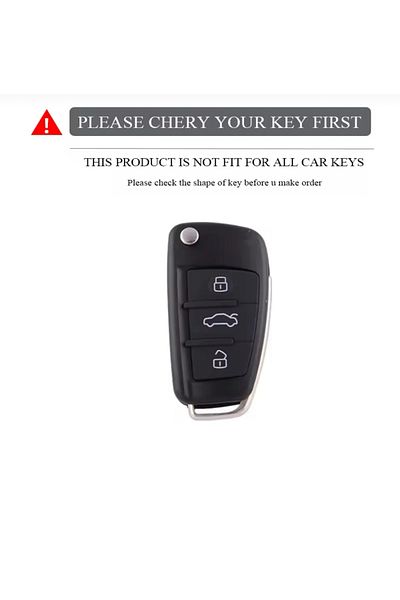 emii auto spare parts Audi A3 A4 Key Case Dark Green Switchblade Model