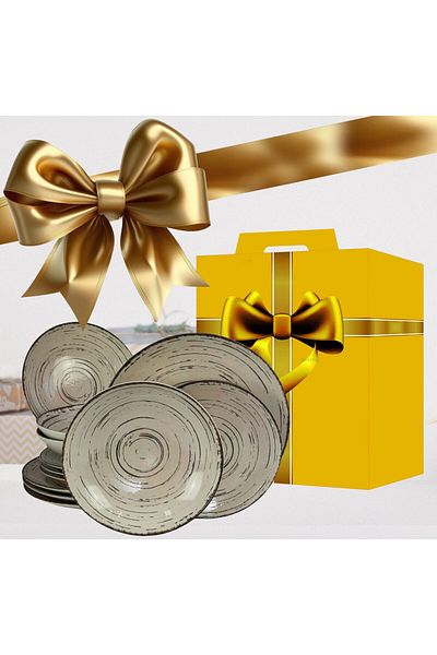 Cesiro Italian Elegance: Cesiro 12-Piece Plate Set