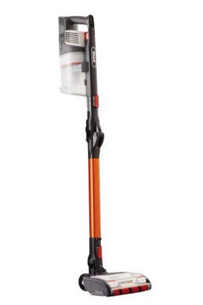 Shark Aspirator vertical fara fir Shark IZ201EU, 0.7L, Autonomie pana la 40 min (Negru/Portocaliu)