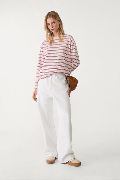 Stradivarius D88 Baggy wide-leg jeans