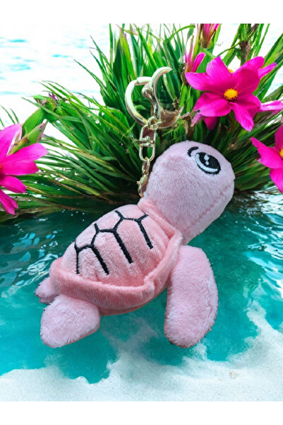 Fidan oyuncak Sevimli Caretta Caretta Kaplumbağa Peluş Anahtarlık Ve Çanta Süsü