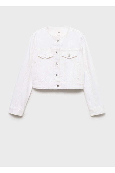 MANGO Woman Crop kot ceket