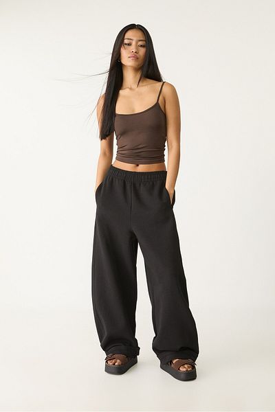 Stradivarius Plush barrel trousers