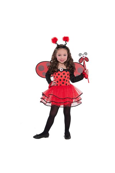 KidMania Costum Buburuza Balerina Pentru Fete 6-8 Ani 128 Cm