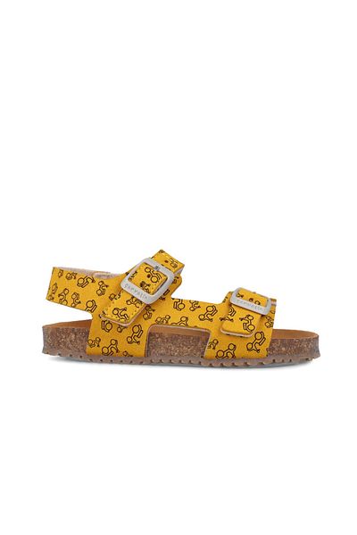Garvalin Children's moto sandals, Garvalin, 252476, yellow Size: 27 (16.8-17.4 cm)