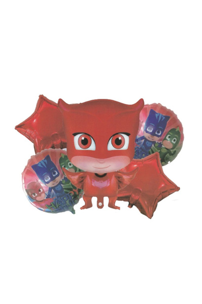 ALMİRA SOLMAZ TİCARET Buchet 5 baloane folie Bufnita Owlette Happy Party, 60 ...