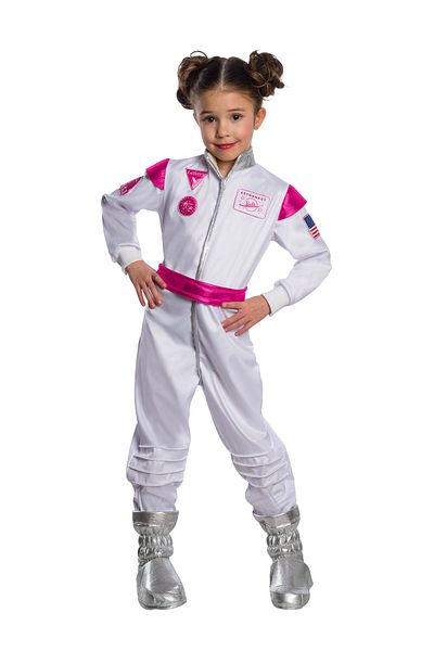 Barbie Astronaut Costume For Girls 122-128 Cm 7-8 Years