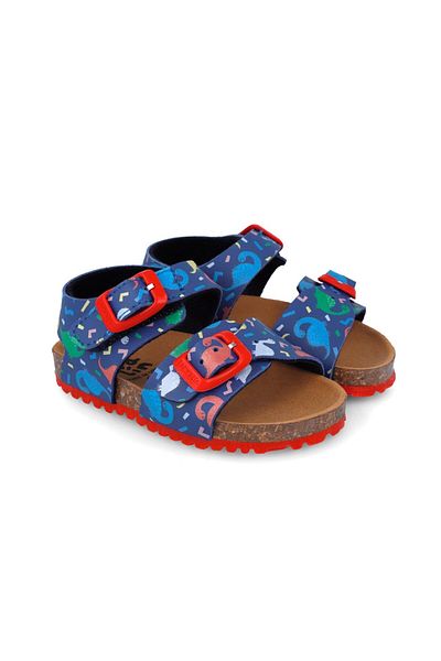 Garvalin Sandale pentru copii cu dinozauri Garvalin, 252472, albastru Marime: 30 (18,8-19,4 cm)