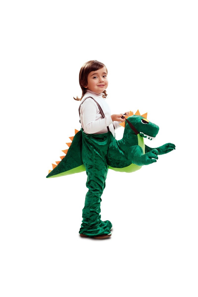 KidMania Costum dinozaur Dino Rider KidMania® pentru copii 3-4 ani 104 cm