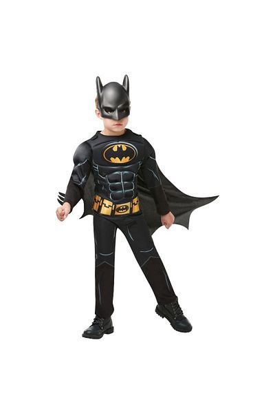 DC Batman Black Core Costume For Boy 104 Cm 3-4 Years