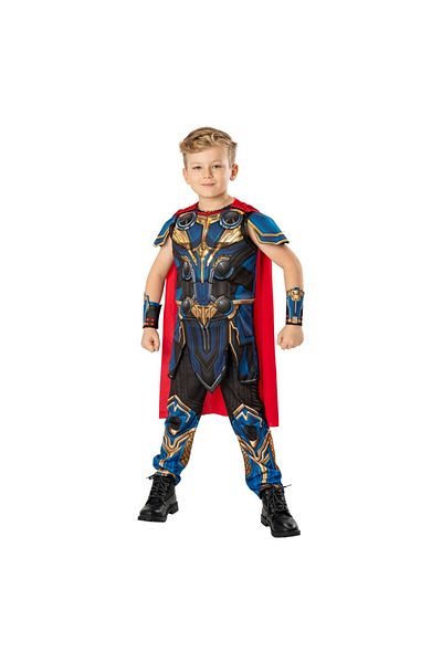Marvel Thor Deluxe Costume for Boys - Thor: Love and Thunder 5-6 years 116 cm