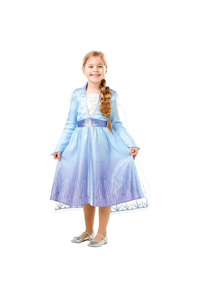 Disney Costum Printesa Elsa Classic pentru fete - Frozen 2 9-10 ani 140 cm