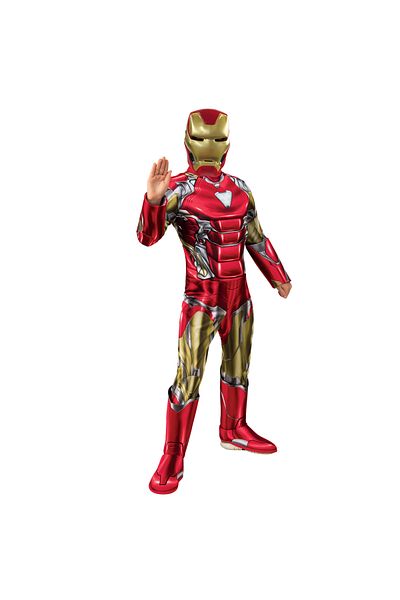 Marvel Iron Man Deluxe Costume for Boys L