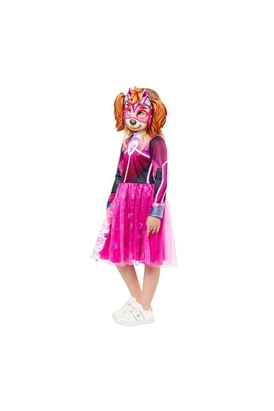 Disney Costum Skye Lumineaza In Intuneric, Paw Patrol The Movie Pentru Fete 4-6 Ani 110 Cm