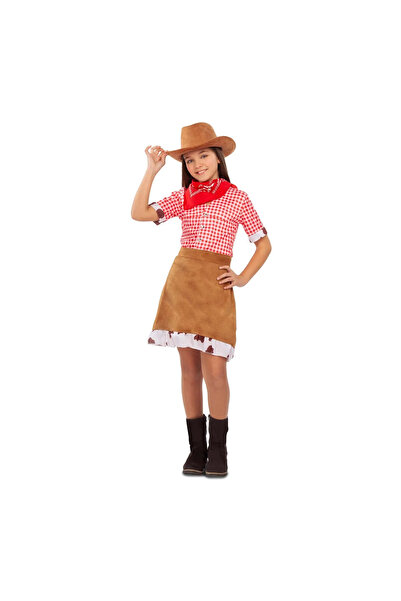 KidMania Costum cowgirl KidMania® pentru fete 5-6 ani 116 cm