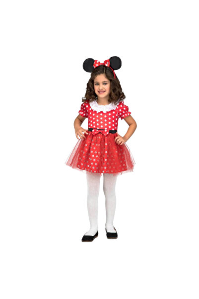 KidMania Set costum Minnie Mouse pentru fete 5-6 ani 116 cm