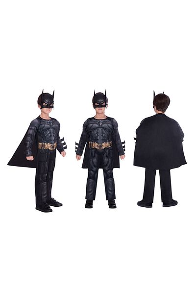 DC Batman The Dark Knight Costume - The Black Knight For Children 3-4 Years 104 Cm
