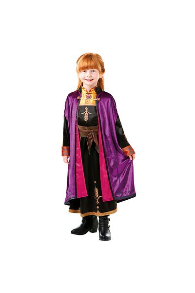 Disney Deluxe Anna costume for girls - Frozen 2 128 cm 7-8 years