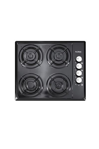 Zilan Built-in hob Floria ZLN1864 LPG and Natural Gas, 4 burners, electric ignition, 60x50x6cm
