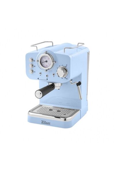 Zilan Χειροκίνητη μηχανή εσπρέσο Zilan ZLN2861 Μπλε, 15 Μπαρ, 1,25 λίτρα, 110...